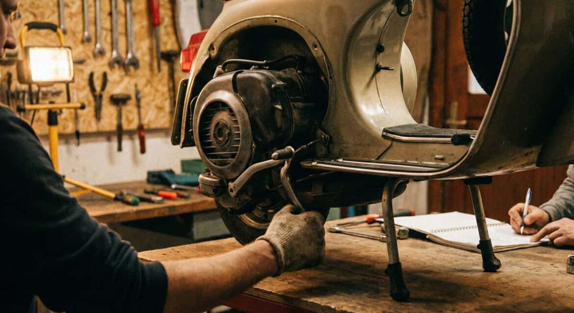 valutazione moto d'epoca per il restauro